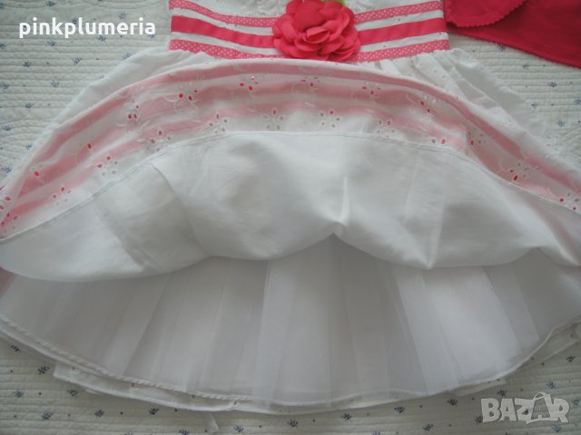 Нова - детска рокля с болеро - Sweet Heart Rose - 4 г., снимка 6 - Детски рокли и поли - 24933267