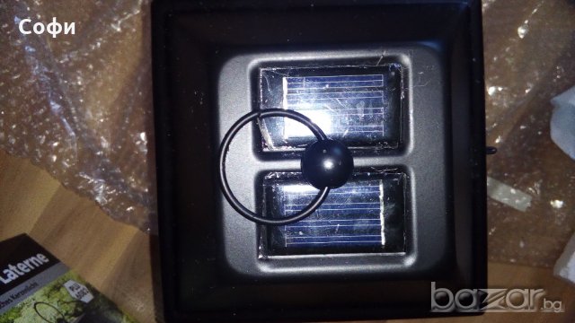 ФЕНЕР със соларна батерия! Слънчев светодиоден фенер - нови!, снимка 9 - Декорация за дома - 19021770