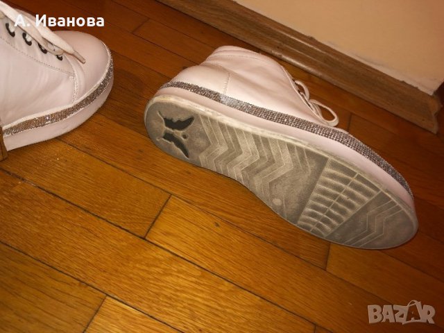 Дамски кецове естествена кожа Fabiano, снимка 6 - Кецове - 24238939