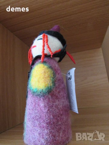  Автентична сувенирна кукла от филц-Монголия, снимка 5 - Други ценни предмети - 22317695