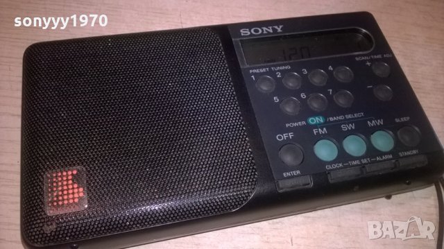 sony icf-m300s receiver-made in japan-внос швеция, снимка 1 - Радиокасетофони, транзистори - 25452626