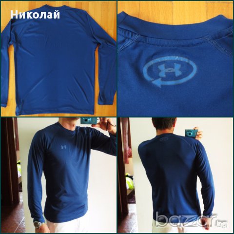 under armour Catalyst Long Sleeve T-Shirt, снимка 8 - Спортни дрехи, екипи - 17343044