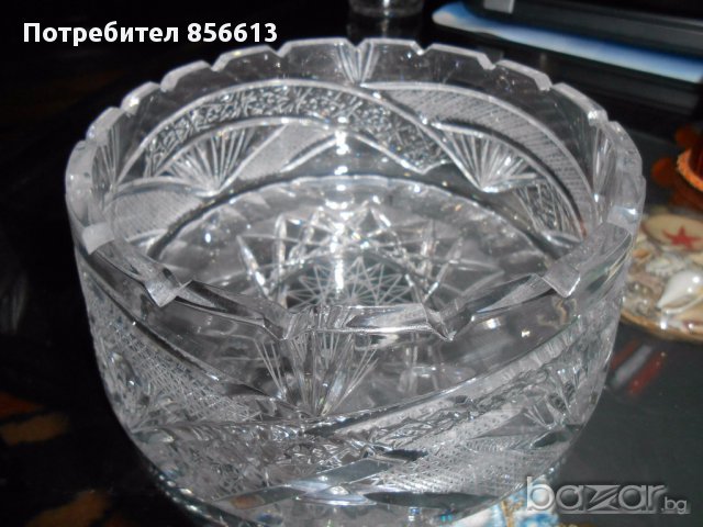 Кристална купа, снимка 1 - Вази - 10337738