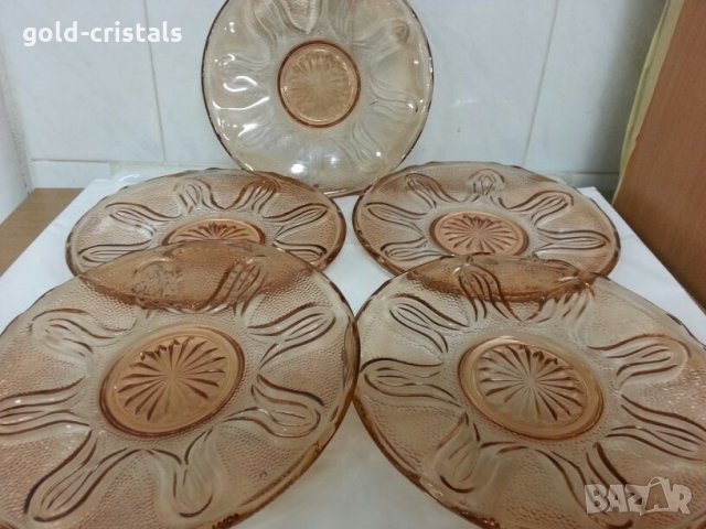  чинийки цветно стъкло 53г, снимка 11 - Антикварни и старинни предмети - 22286152