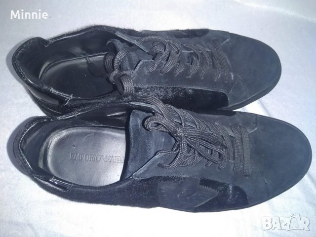 Намалявам  110 Маратонки EMPORIO ARMANI fur logo , снимка 6 - Маратонки - 25785982