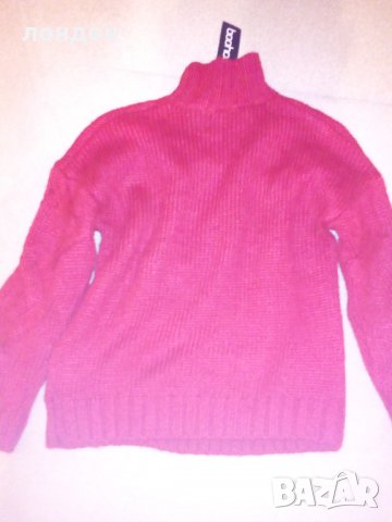 Плетен /машинно/пуловер от Англия на Bohoo 60, снимка 3 - Блузи с дълъг ръкав и пуловери - 24604925