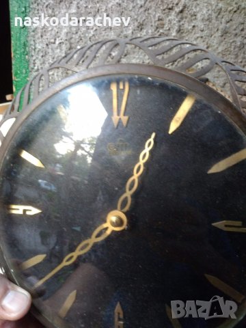 Немски стенен часовник СОНЕБЕРГ / SONNEBERG germany veb feinmechanik 11/2613, снимка 4 - Антикварни и старинни предмети - 11854242