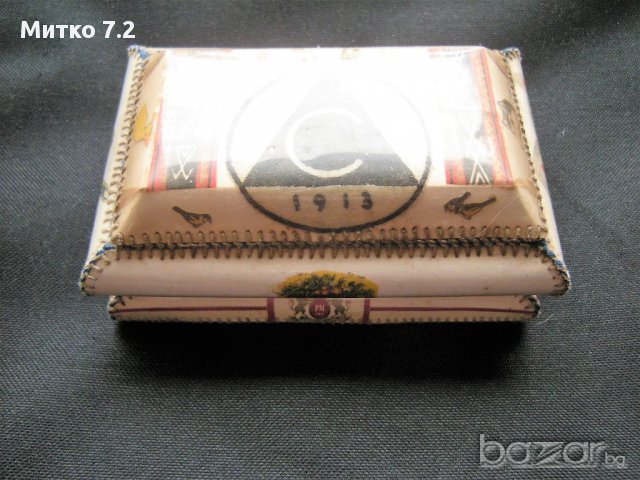 Стара ръчно изработена кутия, снимка 2 - Антикварни и старинни предмети - 17256439