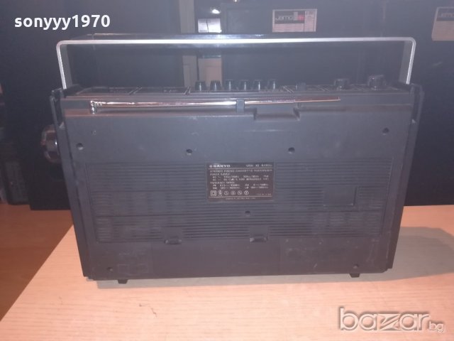 sanyo m4100lu-ретро касетофон-внос швеицария, снимка 12 - Радиокасетофони, транзистори - 20967626