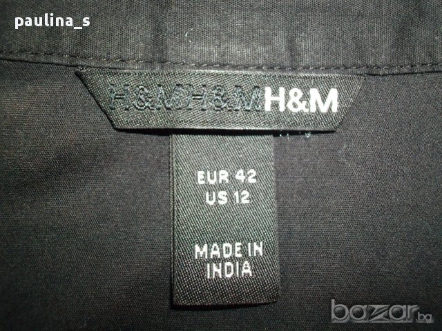 Еластична офис риза ”H&М” / универсален размер , снимка 10 - Ризи - 14883877