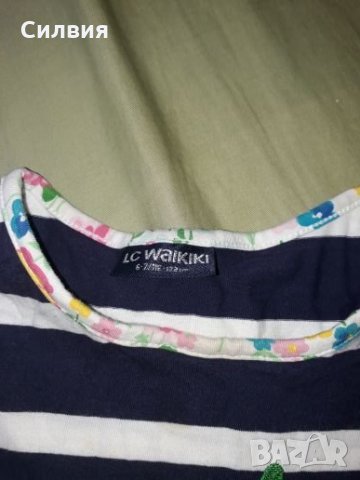 Три блузки,две са размер 116-122 и една 128, снимка 3 - Детски Блузи и туники - 22864266