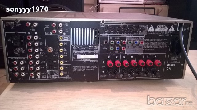 denon avr-1803 receiver-внос швеицария, снимка 9 - Ресийвъри, усилватели, смесителни пултове - 14313469