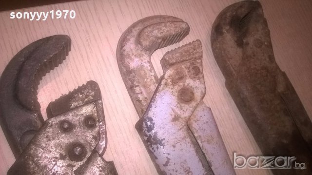 СТАРИ ЯКИ-раздвижни ключове 40см-65лв за брои, снимка 17 - Ключове - 19775986