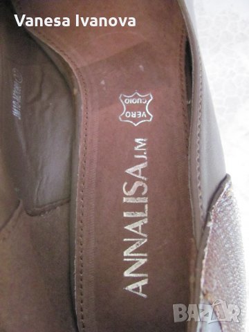 Дамски обувки кафяв, снимка 5 - Дамски обувки на ток - 21705173