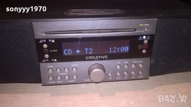 creative soundworks radio cd740-aux-внос англия, снимка 4 - Ресийвъри, усилватели, смесителни пултове - 22816626