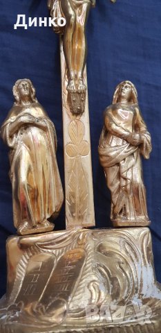 Домашен олтар от 19век  под стъклен купол, снимка 10 - Антикварни и старинни предмети - 24881160