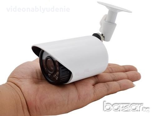 Мини Метална AHD 720p Цифрова Охранителна Камера за Видеонаблюдение - Удароустойчива / Водоустойчив