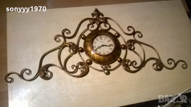 gerald et jils-paris-105х45см-ретро часовник-внос швеицария, снимка 3 - Антикварни и старинни предмети - 23857072