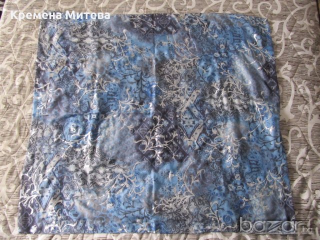 Дамски шал с много красиви цветове и тънка мека материя, снимка 2 - Шапки - 19184995