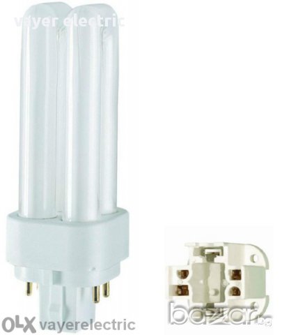 Лампа Philips Master Pl-t 18 и 26w/840/2p , снимка 1 - Крушки - 13148047