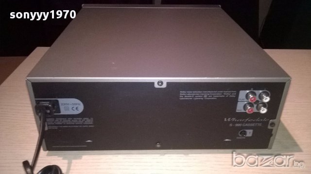 wharfedale s-990 cassette-uk-внос англия, снимка 9 - Аудиосистеми - 12679627