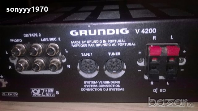 grundig v4200 amplifier-за ремонт-внос швеицария, снимка 11 - Ресийвъри, усилватели, смесителни пултове - 19257437