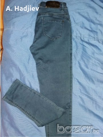 Дамски памучни дънки Еко Актив, снимка 5 - Дънки - 19440394