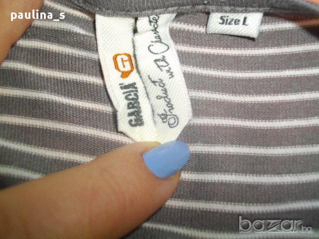 Блуза с вграден потник "Garcia" / голям размер, снимка 8 - Тениски - 18009102