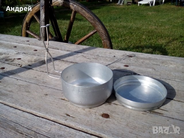 Стара алуминиева кутия #2, снимка 3 - Антикварни и старинни предмети - 26053452