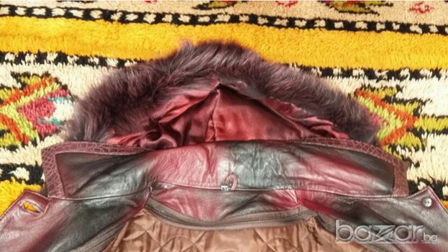 Кожено палто дамско, снимка 8 - Други - 16383844