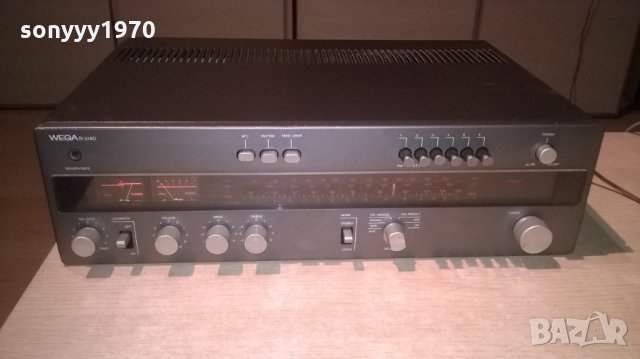 wega r3140 stereo receiver-made in germany, снимка 6 - Ресийвъри, усилватели, смесителни пултове - 24633063