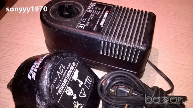 Blаck & decker-зарядно+батерия-комплект-не зарежда-внос англия, снимка 2 - Други инструменти - 15281811