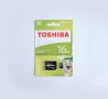 MicroSD карта памет клас 4 TOSHIBA с адаптер 16GB