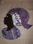  Африканка-картина от текстил върху текстил-варианти, снимка 11
