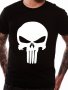 NEW! Мъжка тениска THE PUNISHER със SKULL ЧЕРЕП принт! Поръчай модел С Твоя Снимка или идея!, снимка 1 - Тениски - 15416186
