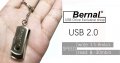 64GB Flash USB Drive 'BERNAL' - Удароустойчива Водоустойчива Метална Флашка Ключодържател - 32 GB, снимка 3