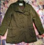 Шуба,тип "парка",в цвят "каки",на Cashe&Cashe., снимка 4