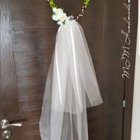 Сватбен венец за врата, снимка 1 - Декорация за дома - 24416309