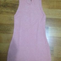 розова рокля, снимка 1 - Рокли - 25757500