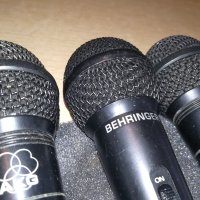 akg & behringer & shure-profi microphone-175лв брои-внос швеицария, снимка 8 - Микрофони - 20275442