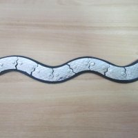 Артистичен колан змия - метал и кожа, снимка 2 - Колани - 24679100