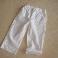 Бял панталон за момиченце, 098 см. , снимка 3 - Детски панталони и дънки - 16392774