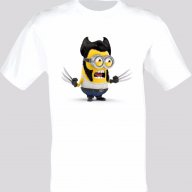 Миньон Minion X-Men Wolfman Тениска Мъжка/Дамска S до 2XL, снимка 1 - Тениски - 14568345