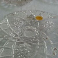 кристални чинии полски кристал Виолета , снимка 3 - Антикварни и старинни предмети - 23521424