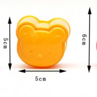 Комплект от формички за ориз – зайче, мече, коте (Hello, Kitty), снимка 5 - Форми - 22767503