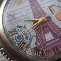 Джобен часовник Париж №1, снимка 7 - Други ценни предмети - 22588568