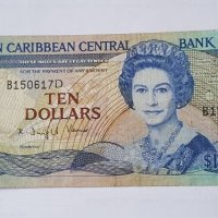 EASTERN CARIBBEAN STATES $ 10 DOLLARS 1985, снимка 3 - Нумизматика и бонистика - 19396121