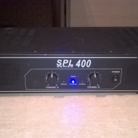 skytec spl400 stereo amplifier-внос швеицария, снимка 3 - Ресийвъри, усилватели, смесителни пултове - 22600320