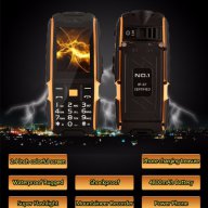 Нов отключен здрав мобилен телефон Dual Sim GSM 4800mAh - водоустойчив, снимка 4 - Други - 17552604