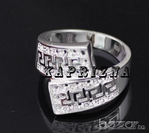 925 Посребрен пръстен "Style", снимка 1